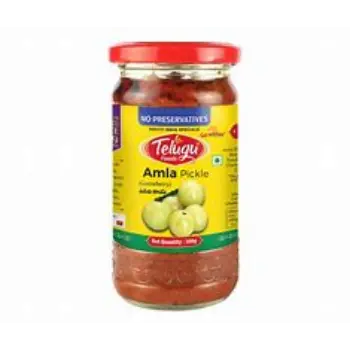 Natural Amla Pickle Manufacturer, Exporter, Retailer, and Trader